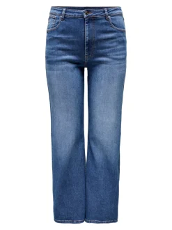 CARJUICY Høy midje Wide Leg Fit Jeans
