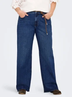 CARJUICY Høy midje Wide Leg Fit Jeans