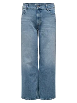 CARJUICY Høy midje Wide Leg Fit Jeans