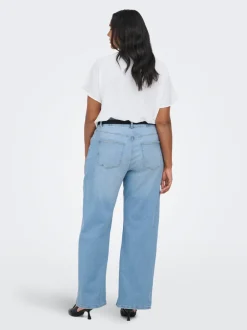 CARJUICY Høy midje Wide Leg Fit Jeans