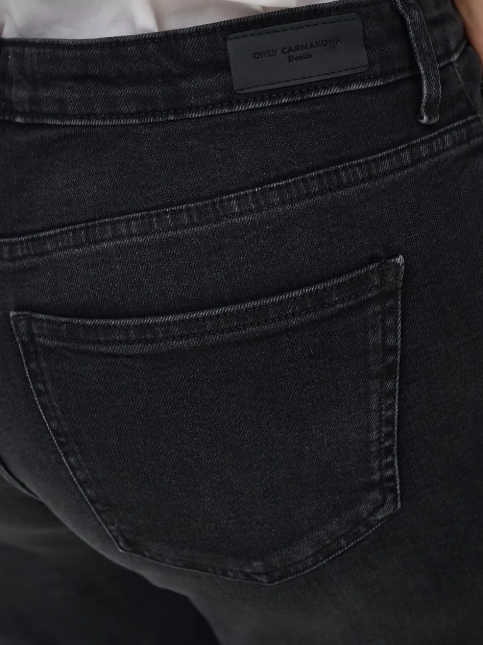 CARJULLES Lav midje Wide Leg Fit Jeans