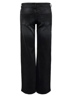 CARJULLES Lav midje Wide Leg Fit Jeans