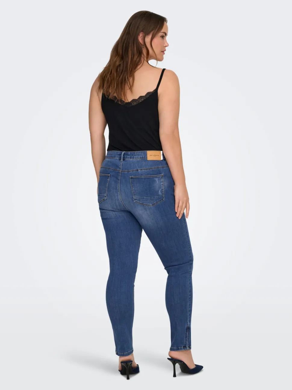 CARKARLA Normal midje Skinny Fit Ankellengde Jeans
