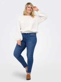 CARLACE Middels høy midje Skinny Fit Ankellengde Jeans