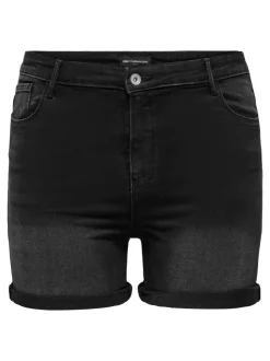 CARLAOLA Høy midje Skinny Fit Denimshorts