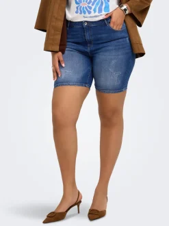 CARLAOLA Skinny Fit Denimshorts