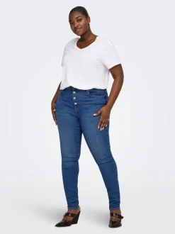 CARLOLA Middels høy midje Skinny Fit Jeans