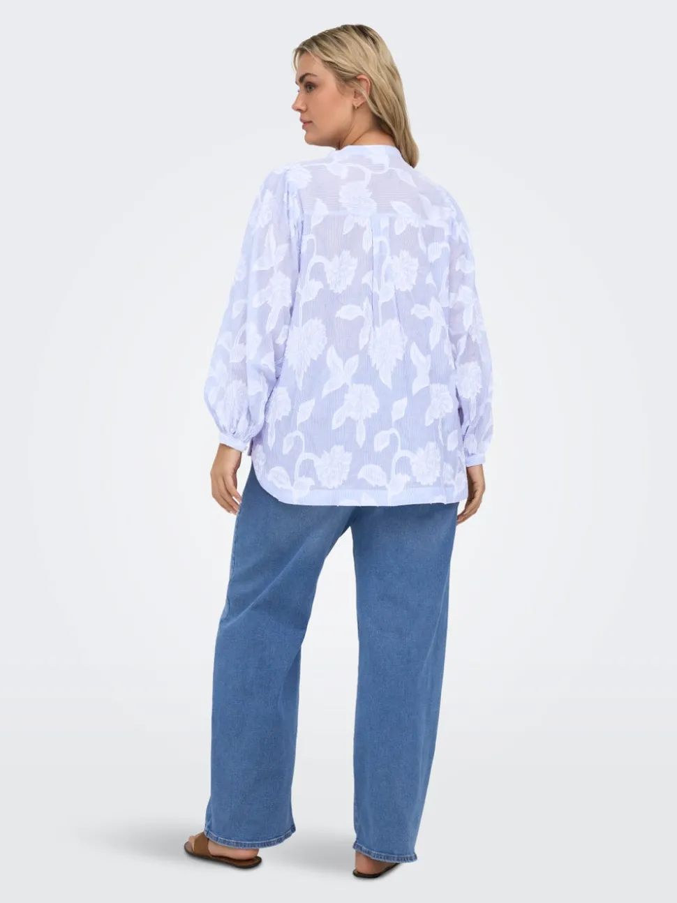 CARMADISON Høy midje Wide Leg Fit Jeans