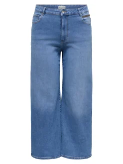 CARMADISON Høy midje Wide Leg Fit Jeans