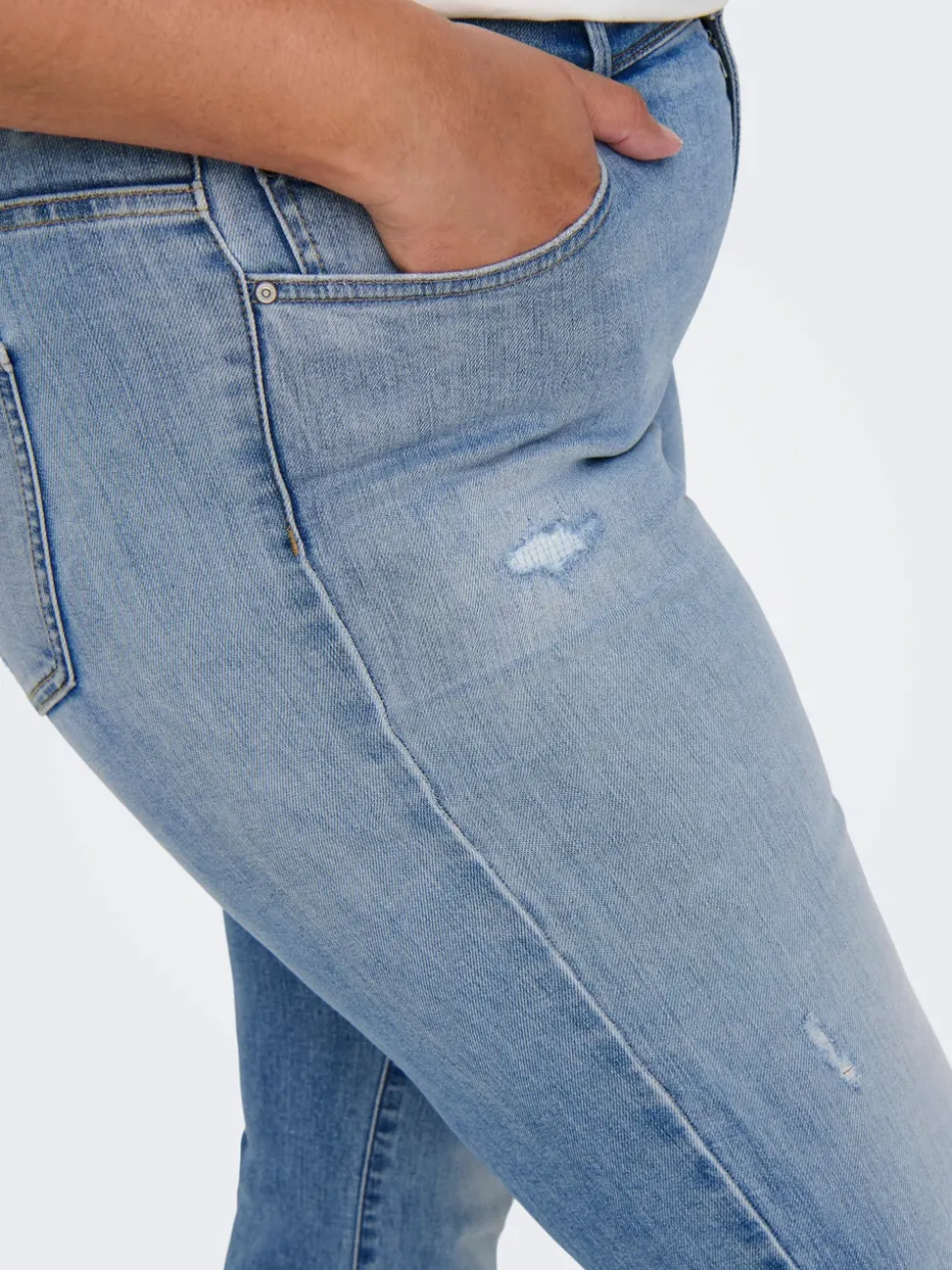CARMAYA Høy midje Flared Fit Jeans
