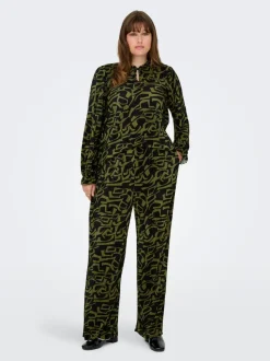 CARMIKA Regular Fit Plisserte bukser