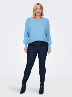 CARMILA-IRIS Høy midje Skinny Fit Ankellengde Jeans