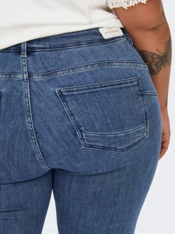 CARPOWER Middels høy midje Skinny Fit Jeans