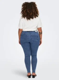 CARPOWER Middels høy midje Skinny Fit Jeans