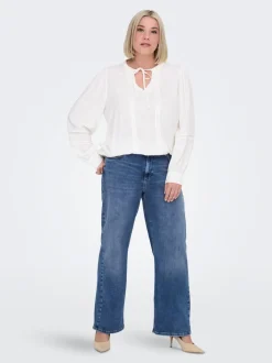 CARRADISON Høy midje Wide Leg Fit Jeans