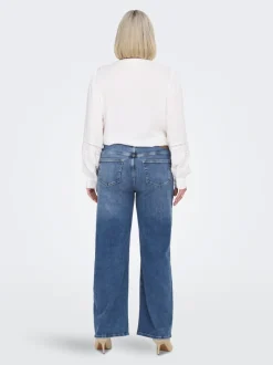 CARRADISON Høy midje Wide Leg Fit Jeans