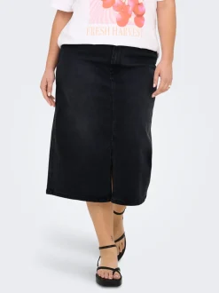 CARROSE Denim Denimskjørt Midiskjørt