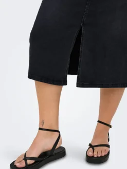CARROSE Denim Denimskjørt Midiskjørt