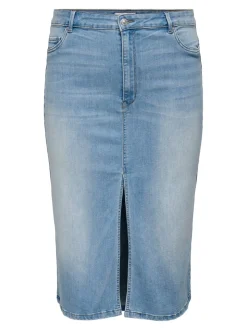 CARROSE Denim Denimskjørt Midiskjørt