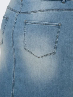 CARROSE Denim Denimskjørt Midiskjørt