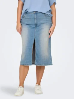 CARROSE Denim Denimskjørt Midiskjørt