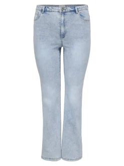 CARROSE Høy midje Retro Flared Fit Jeans