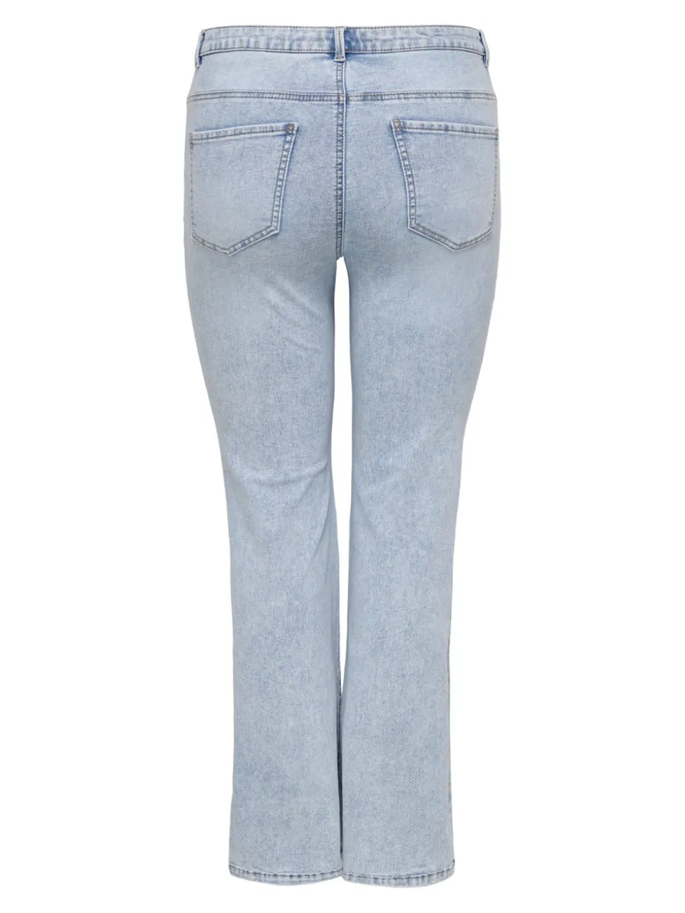 CARROSE Høy midje Retro Flared Fit Jeans