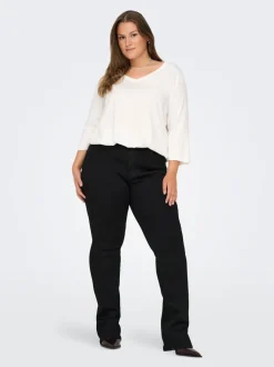 CARSALLY Høy midje Flared Fit Jeans