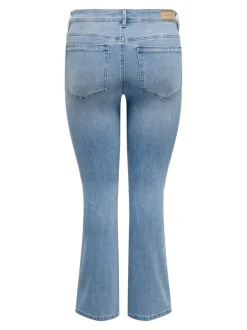 CARSALLY Høy midje Flared Fit Jeans