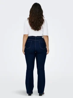 CARSALLY Høy midje Flared Fit Jeans
