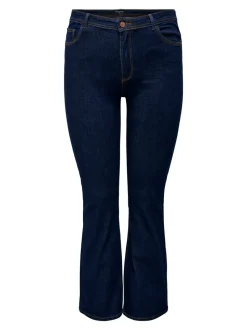 CARSALLY Høy midje Flared Fit Jeans