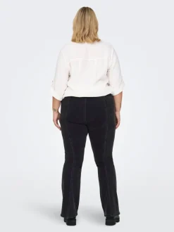 CARSALLY Middels høy midje Flared Fit Jeans