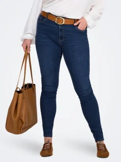 CARSALLY Middels høy midje Skinny Fit Jeans