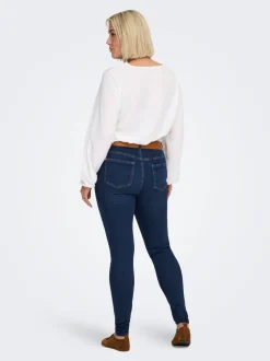 CARSALLY Middels høy midje Skinny Fit Jeans