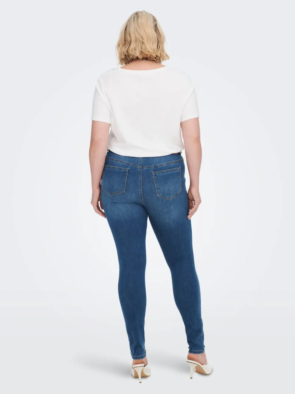 CARSALLY Middels høy midje Skinny Fit Jeans
