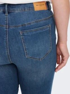 CARSALLY Middels høy midje Skinny Fit Jeans