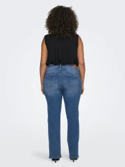 CARSALLY Middels høy midje Flared Fit Jeans