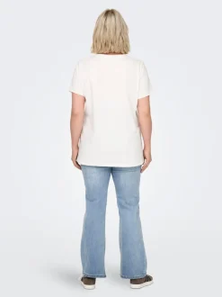 CARSALLY Middels høy midje Flared Fit Jeans