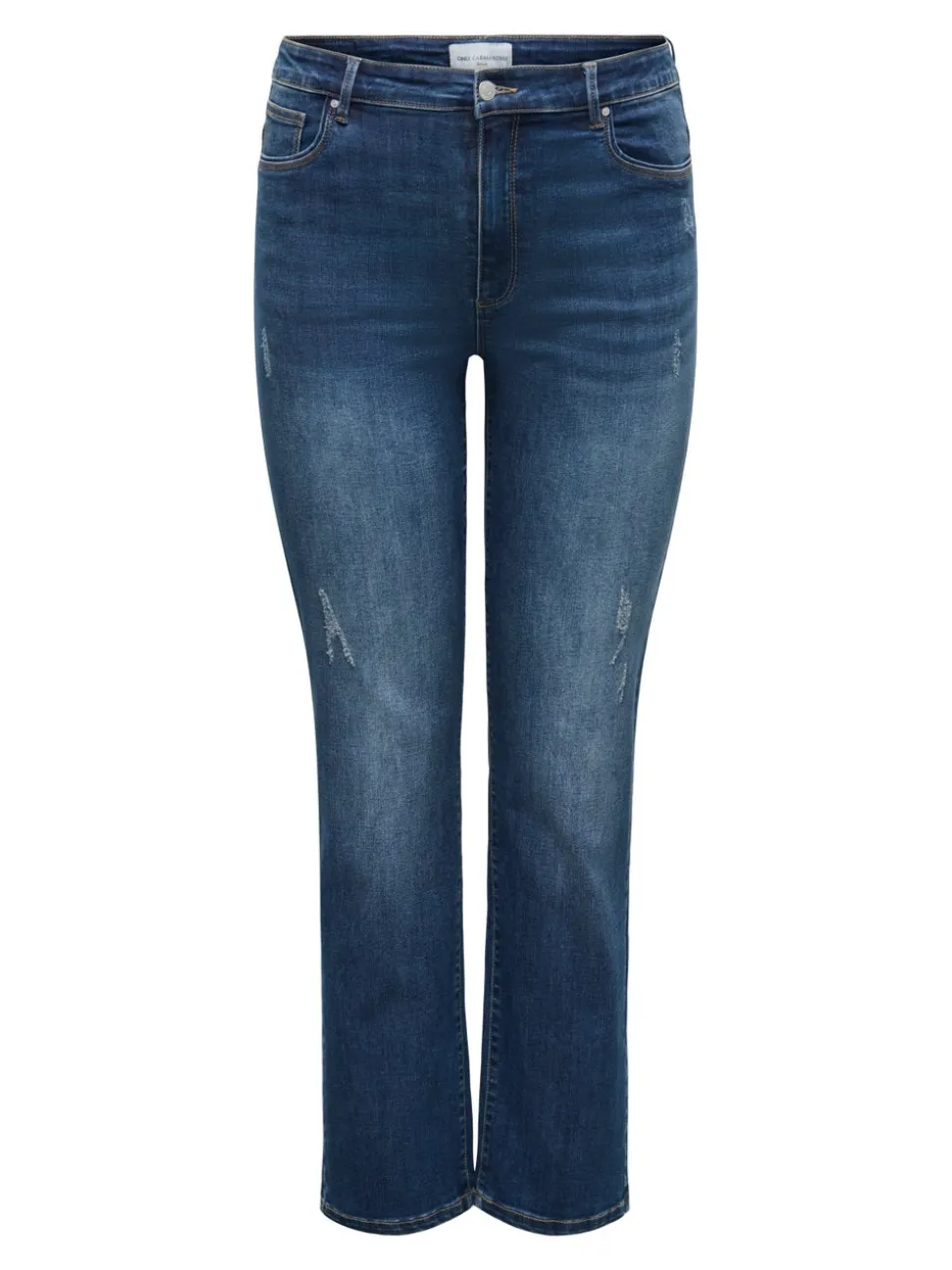CARSALLY Middels høy midje Slim Fit Jeans