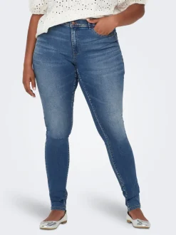CARSALLY Middels høy midje Skinny Fit Jeans
