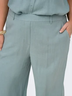 CARSIESTA Cropped Fit Lin Culotte bukser