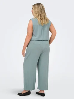 CARSIESTA Cropped Fit Lin Culotte bukser