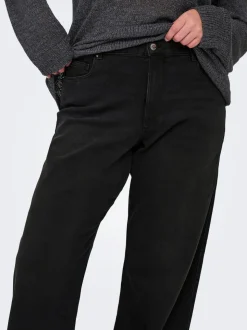 CARSNOW Høy midje Wide Leg Fit Jeans