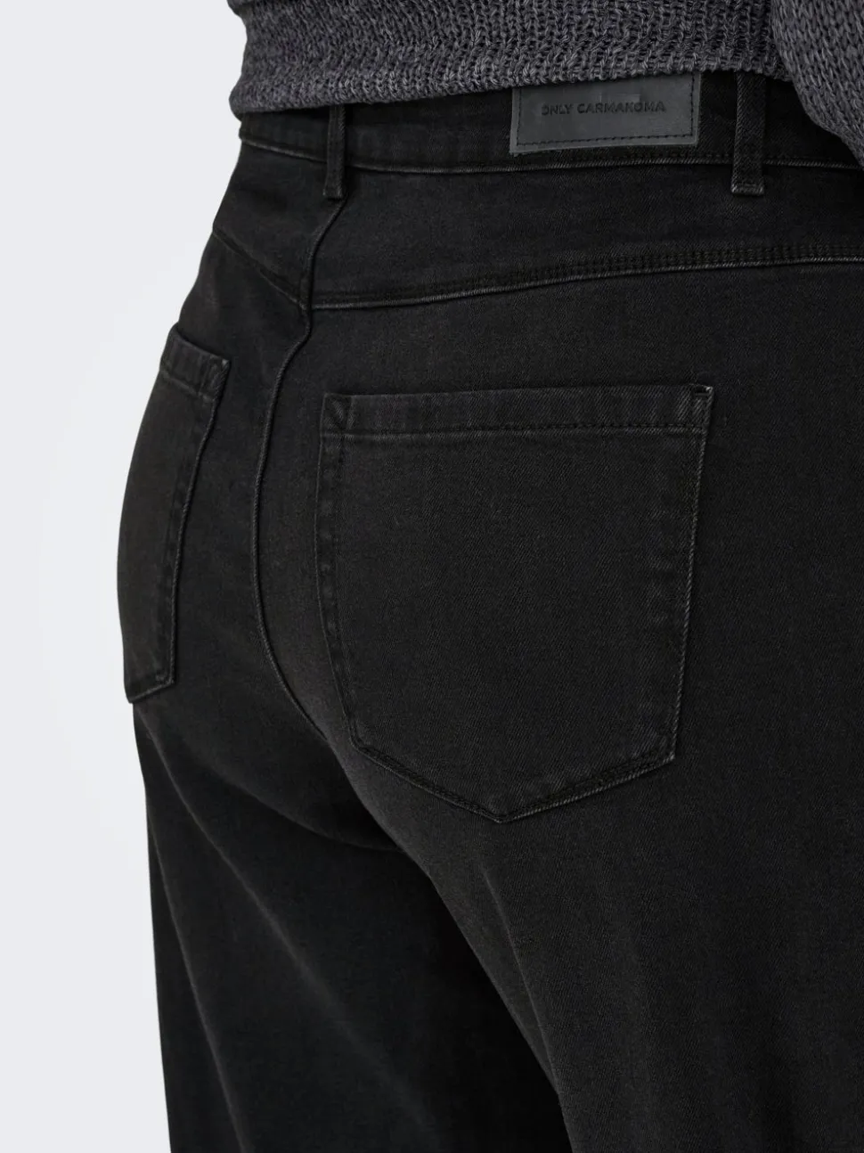 CARSNOW Høy midje Wide Leg Fit Jeans