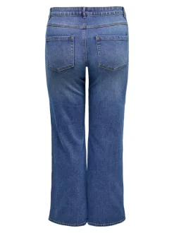 CARSNOW Høy midje Wide Leg Fit Jeans