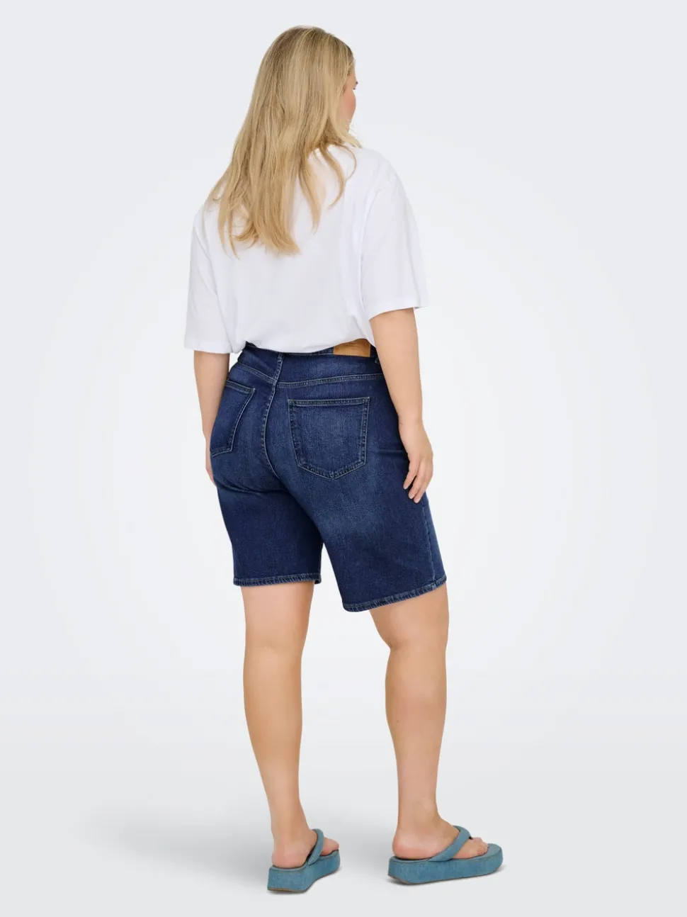 CARSONNY Høy midje Regular Fit Denimshorts