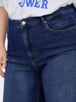 CARSONNY Høy midje Regular Fit Denimshorts
