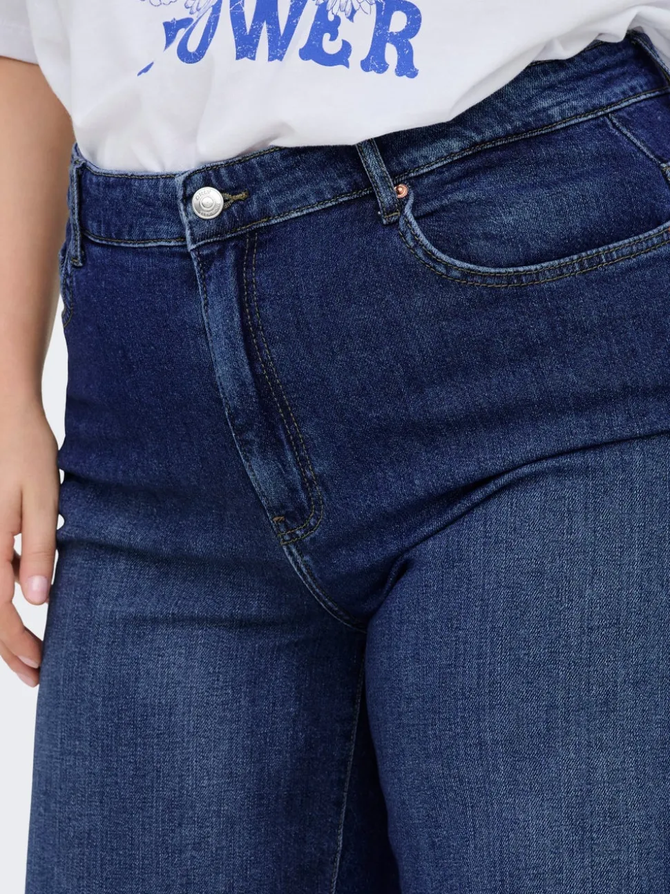CARSONNY Høy midje Regular Fit Denimshorts