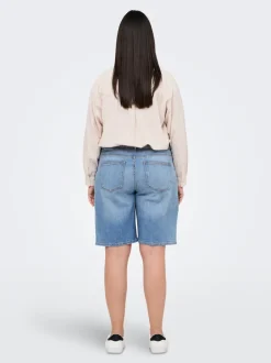 CARSONNY Høy midje Regular Fit Denimshorts