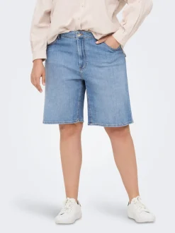 CARSONNY Høy midje Regular Fit Denimshorts
